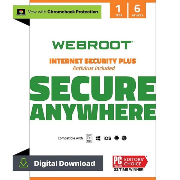 Webroot SecureAnywhere Internet Security Complete 1 Device 1 Year