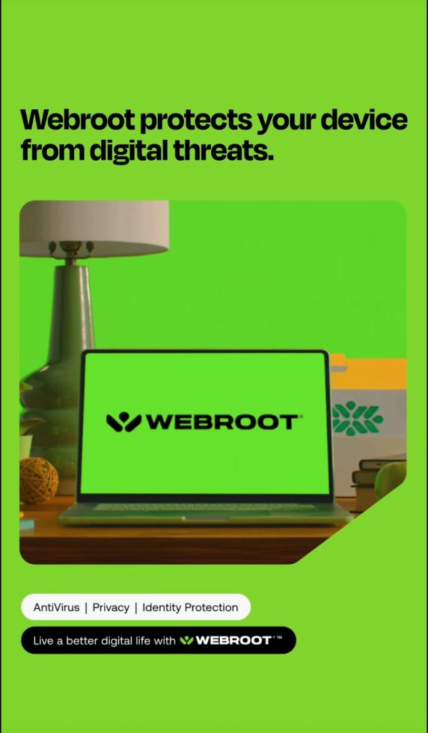 Webroot – Antivirus Protection and Internet Security – Software (6 Devices) (1-Year Subscription) – Android, Apple iOS, Mac OS, Windows - Image 7