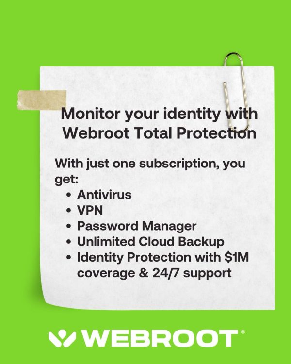 Webroot – Antivirus Protection and Internet Security – Software (6 Devices) (1-Year Subscription) – Android, Apple iOS, Mac OS, Windows - Image 8